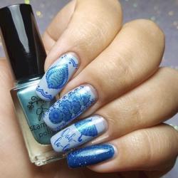 Frill Seeker (CjSV-13) - Stampingplade, Clear Jelly Stamper